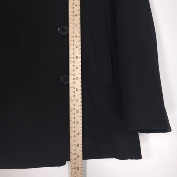 NWOT ZARA PREMIUM Women’s MANTECO WOOL Blend Coat Oversized 2199/744/800 MEDIUM - Picture 7 of 13